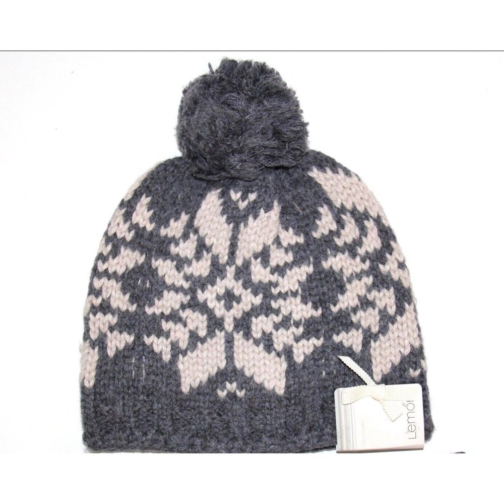 Lemon Knit Womens Beanie